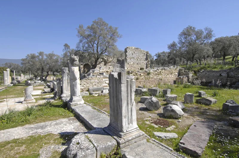 Ясос (Iasos) — карийско пристанище и розов мрамор в залива Гюлюк