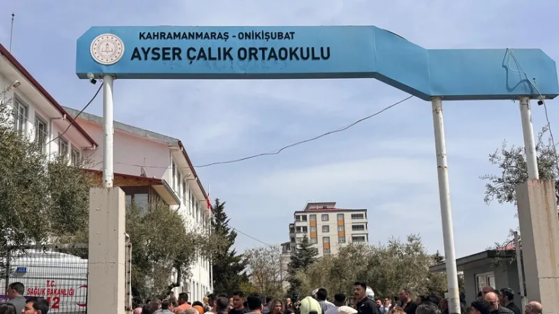 The father of İsa Aras Mersinli, who carried out an armed attack at a school in Kahramanmaraş, has been arrested